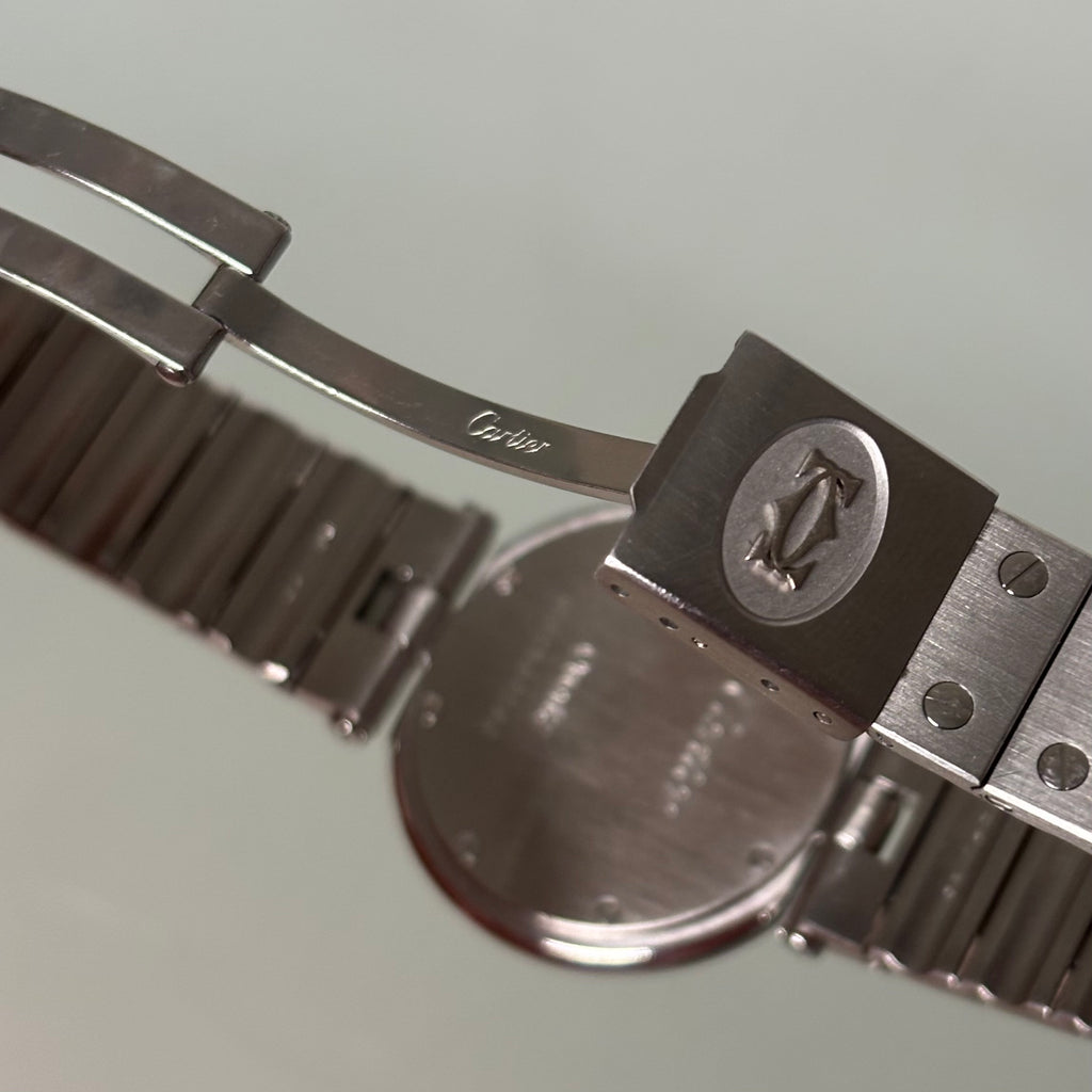 Cartier Vendome Steel Serviced by Cartier