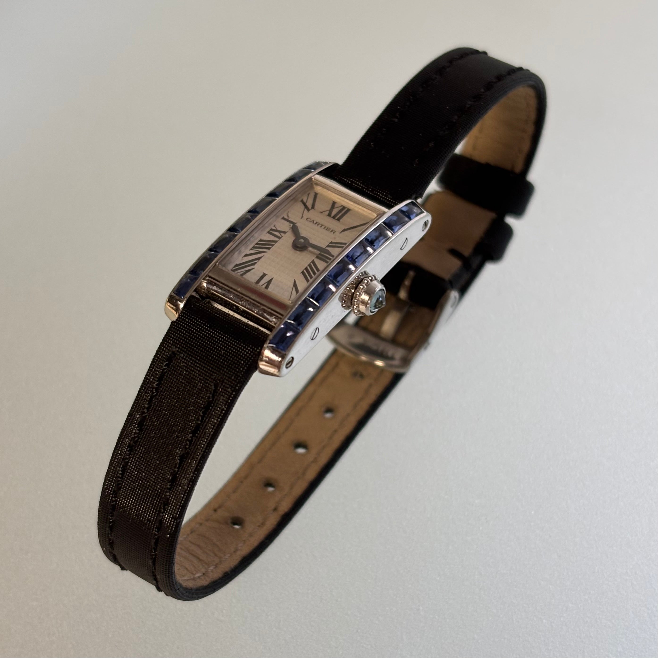 Cartier Tank Lanieres factory baguettes