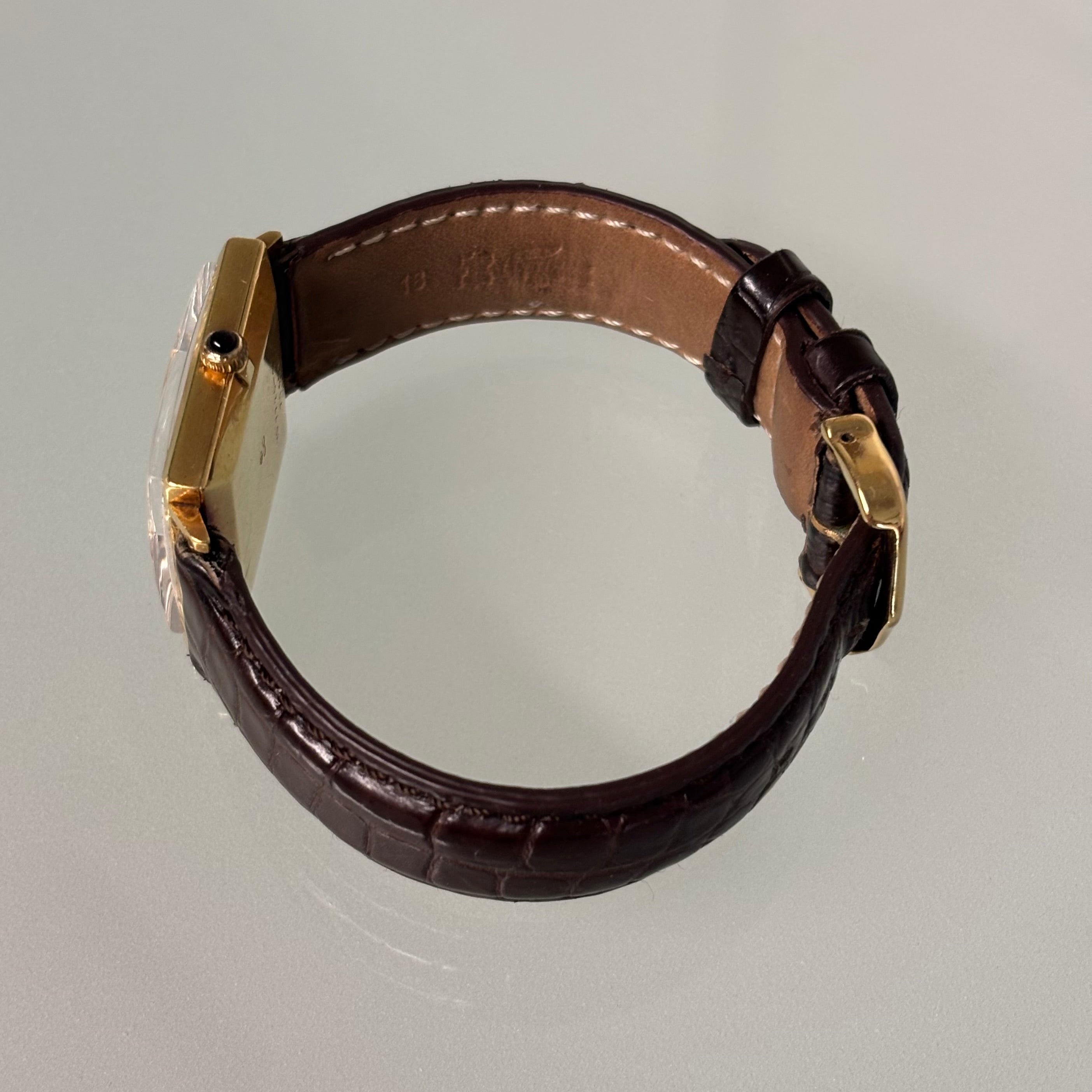Cartier Bueche Girod 18k Square Tank