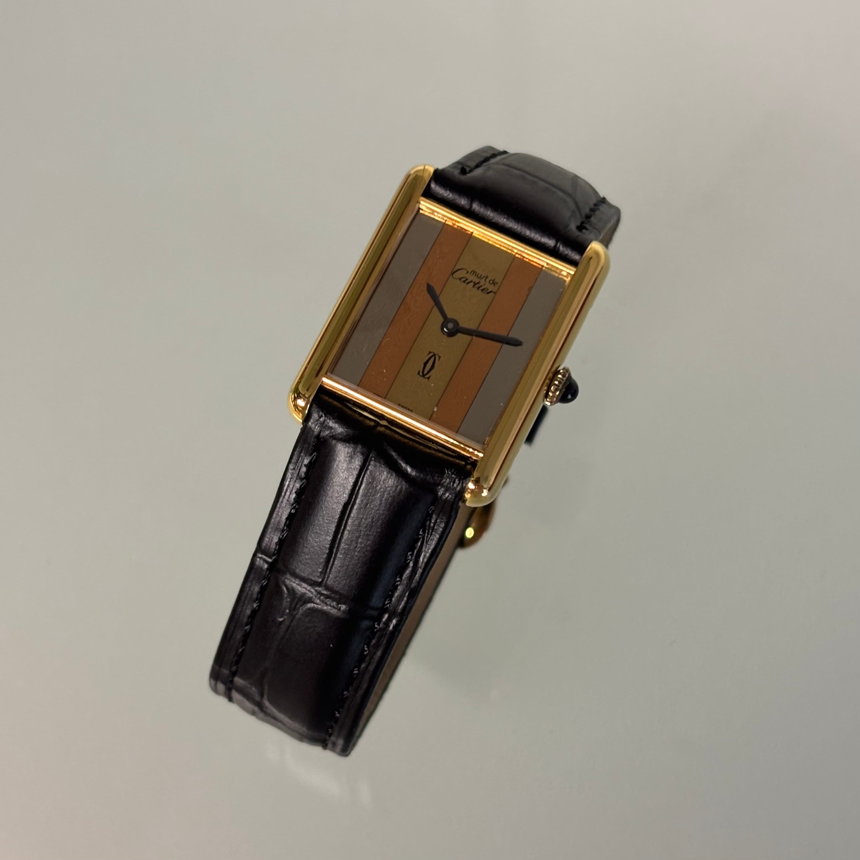 Cartier Tank GM with original buckle
