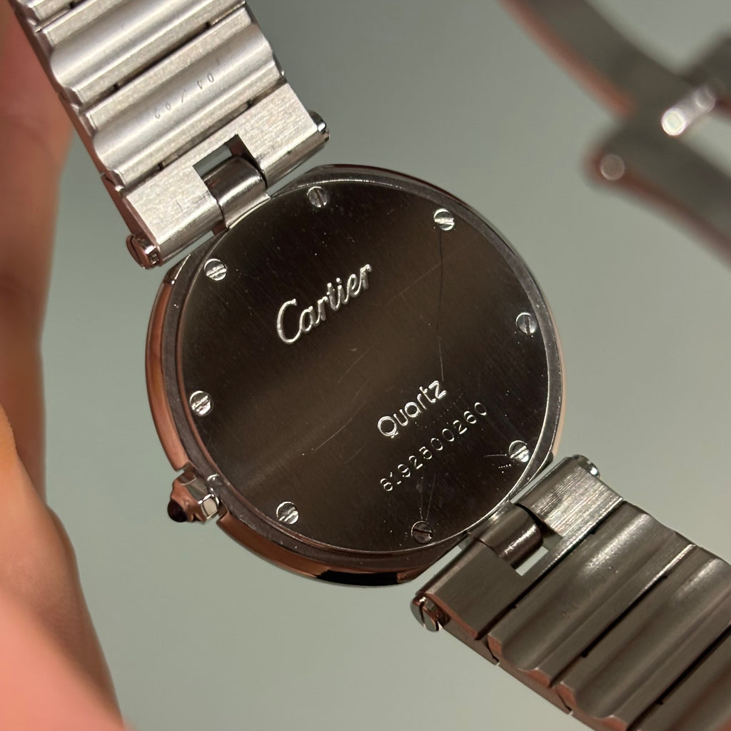 Cartier Vendome Steel Serviced by Cartier