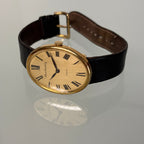 Alexis Barthelay Oval Wristwatch – Frojo Signed Dial, 18K Gold