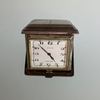 Cartier Secret Case Travel Clock – Early 1930s Silver Box