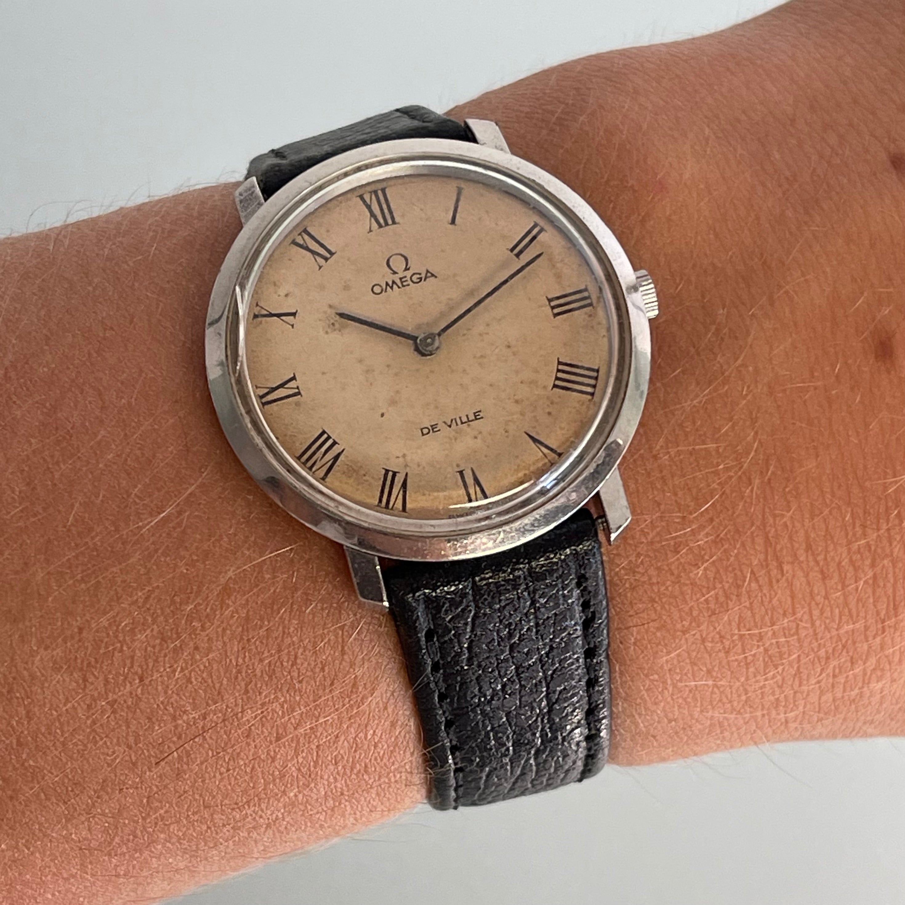 Omega De Ville patina dial