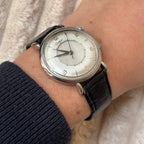 Cartier Memovox Jaeger-LeCoultre Steel Vintage Watch