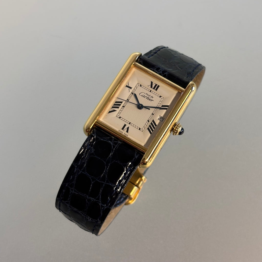 Cartier Tank XL with original strap & clasp