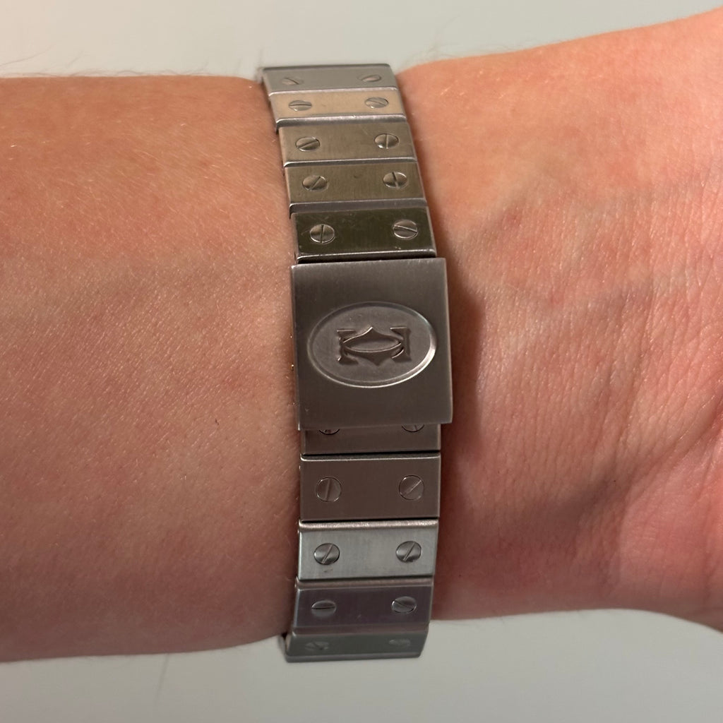 Cartier Santos Octagon GM with bracelet