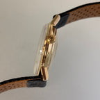 Cartier × Omega Seamaster – Linen Dial, 14K Gold