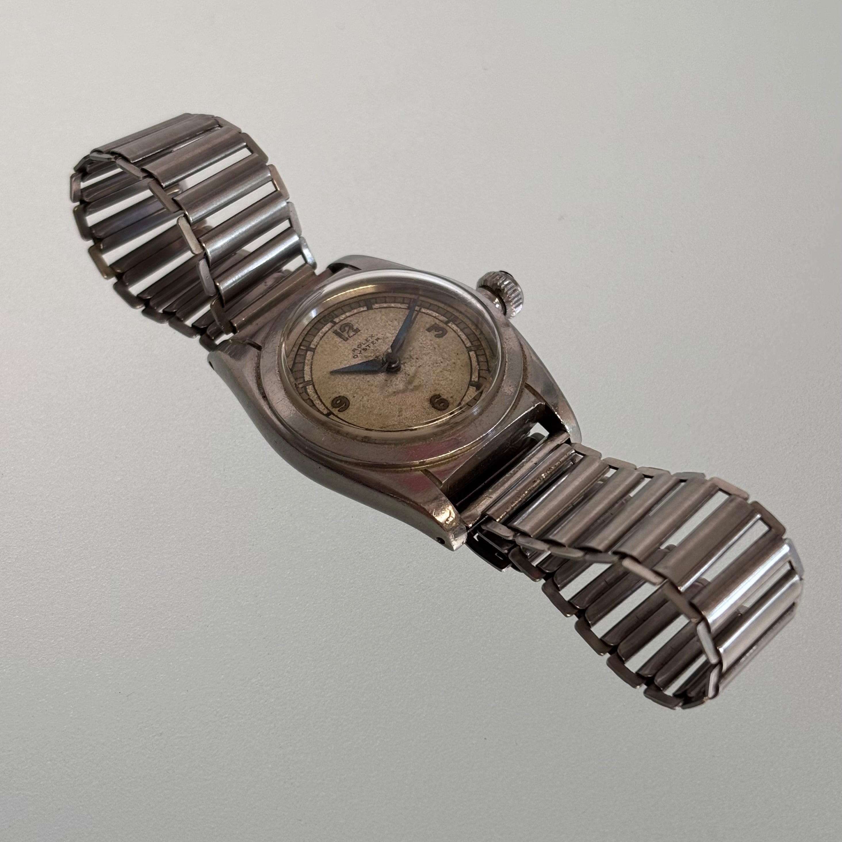 Rolex bubble(flat)back with Sector dial