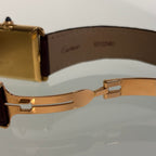 Cartier Tank Stepped “Pre-Merger” with 18k clasp