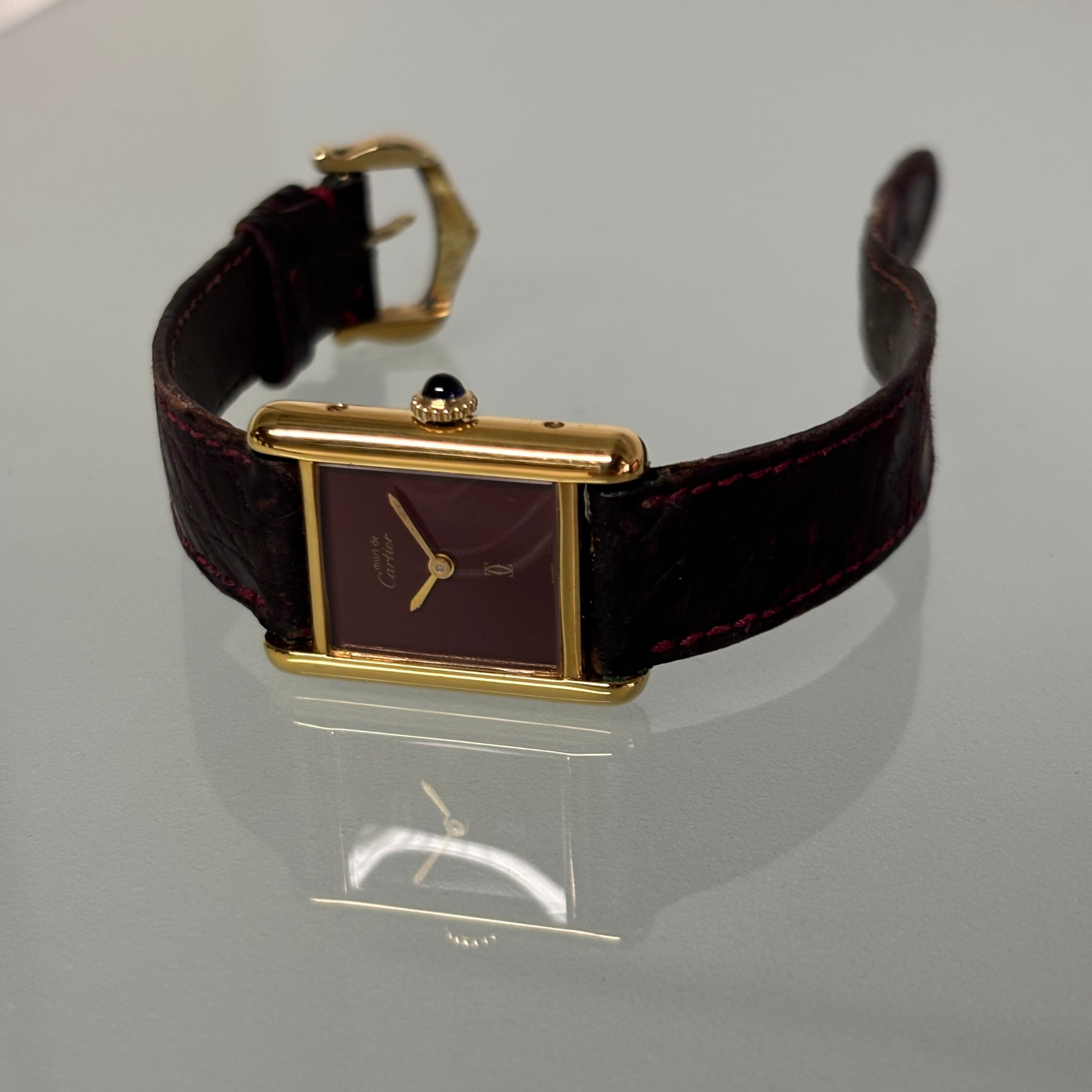 Cartier Tank PM with original strap & buckle