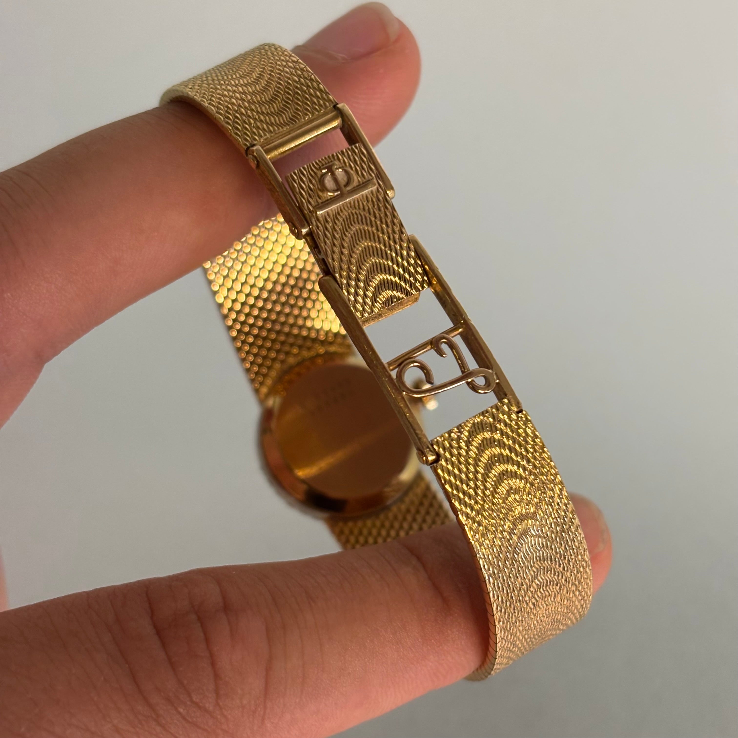 Baume & Mercier 18k bracelet watch