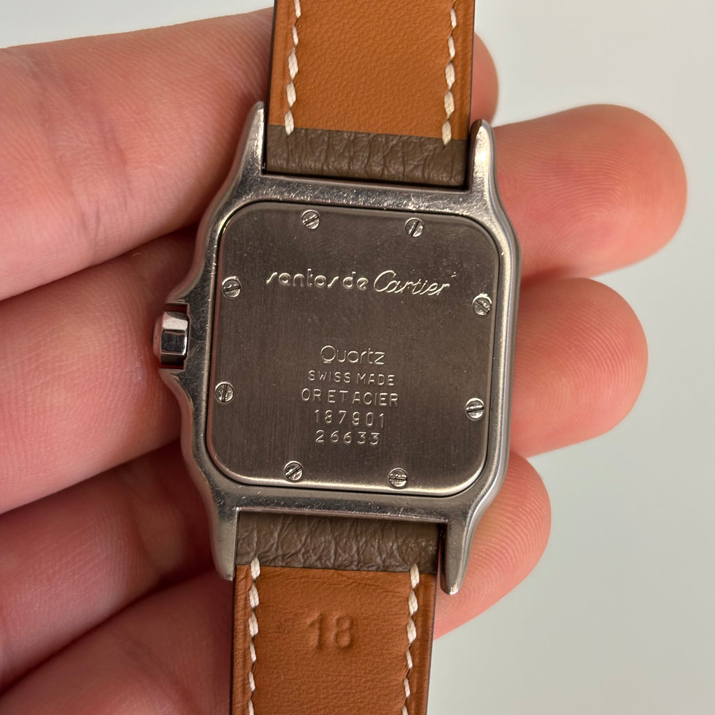 Cartier Santos GM with strap