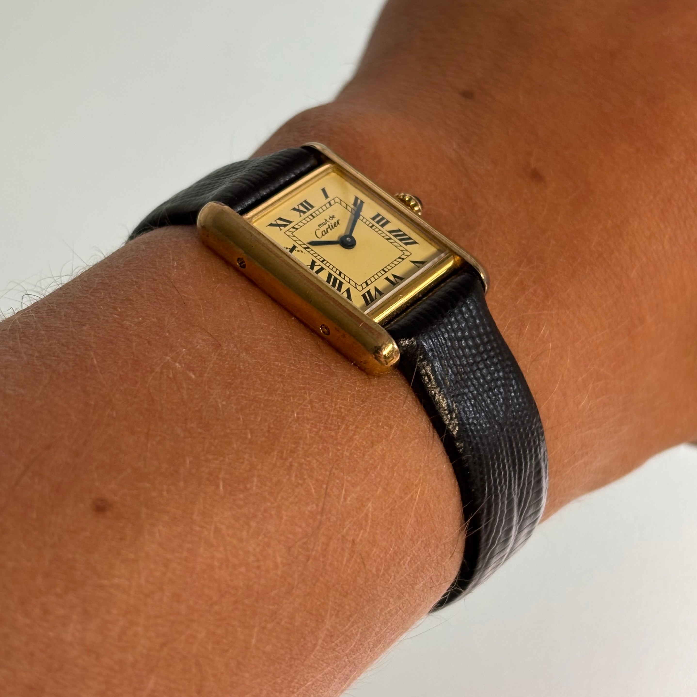 Cartier Tank PM 1613 with buckle