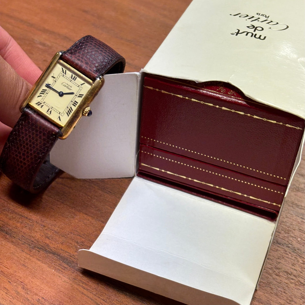 Cartier Tank Grand Model Full Set