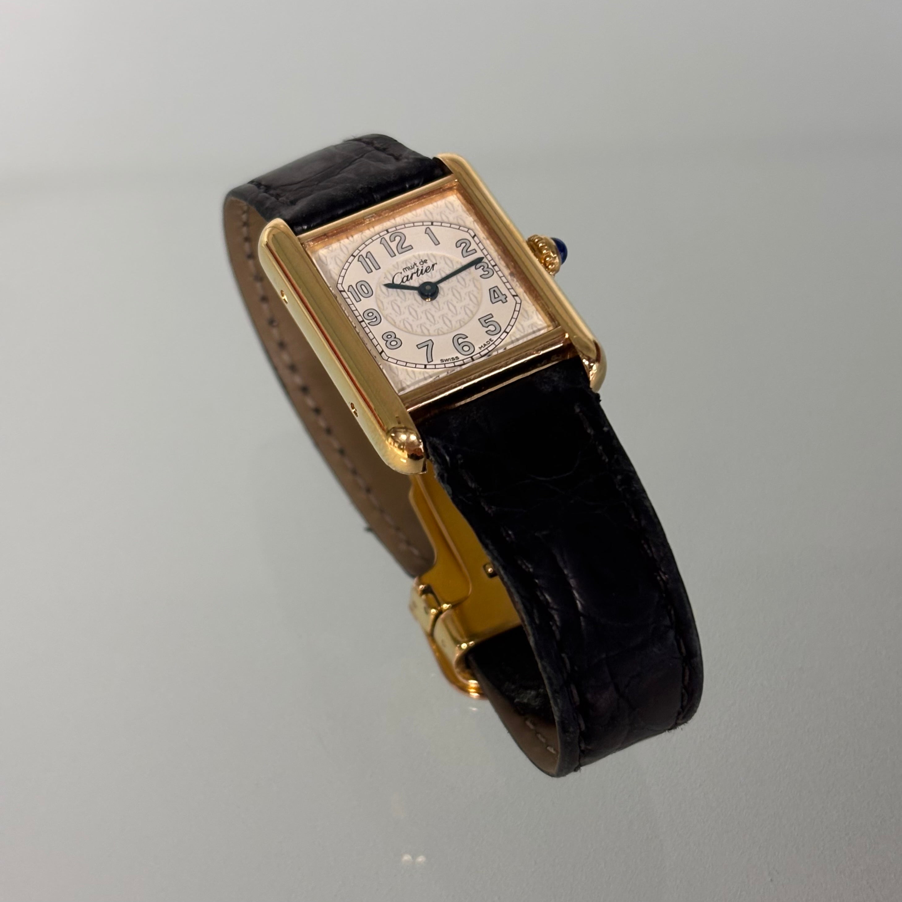 Cartier Tank MM with original strap & clasp