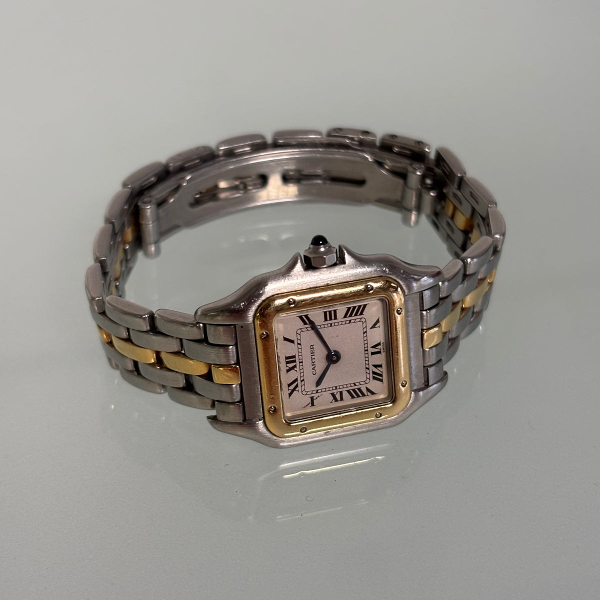 Cartier Panthère Gold/Steel 1-row bracelet