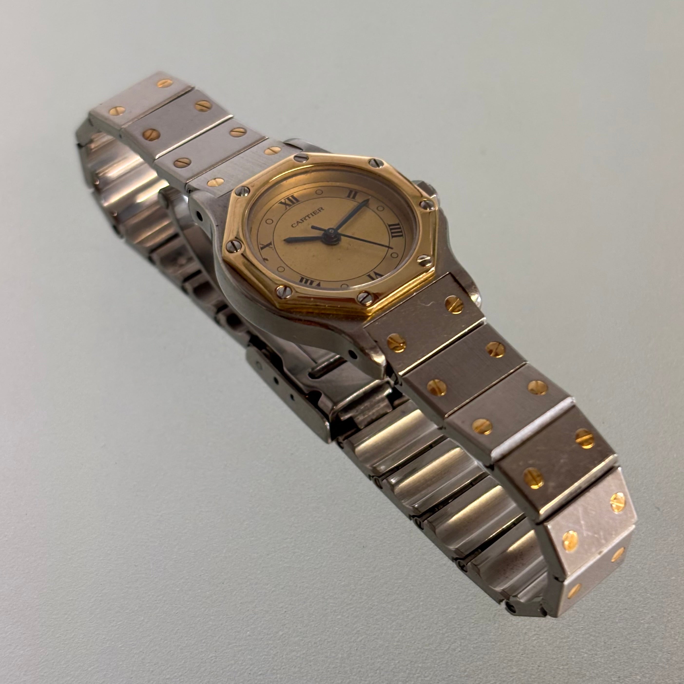 Cartier Santos Octagon PM rare dial