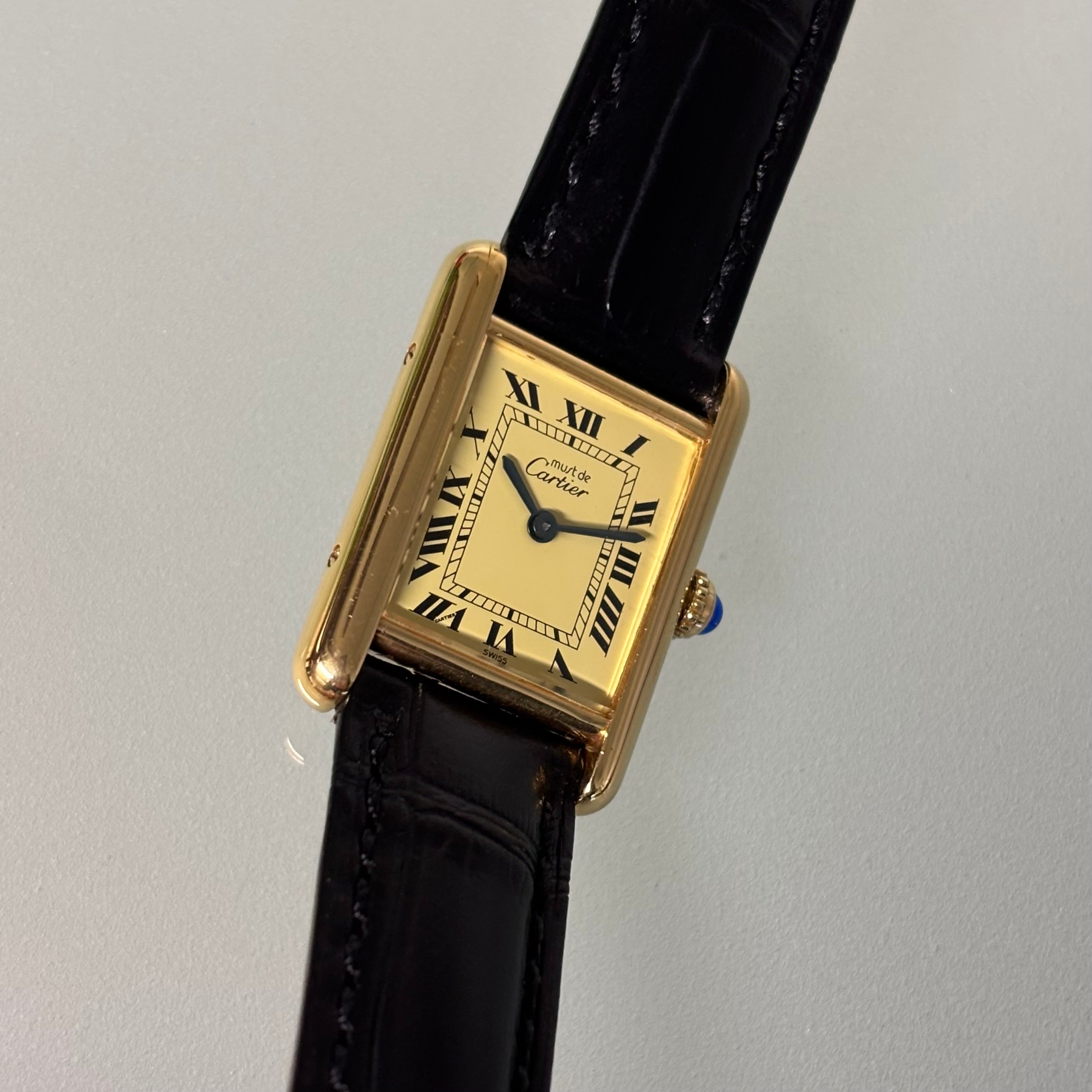 Cartier Tank PM with original buckle