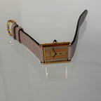 Cartier Tank GM Trinity with buckle