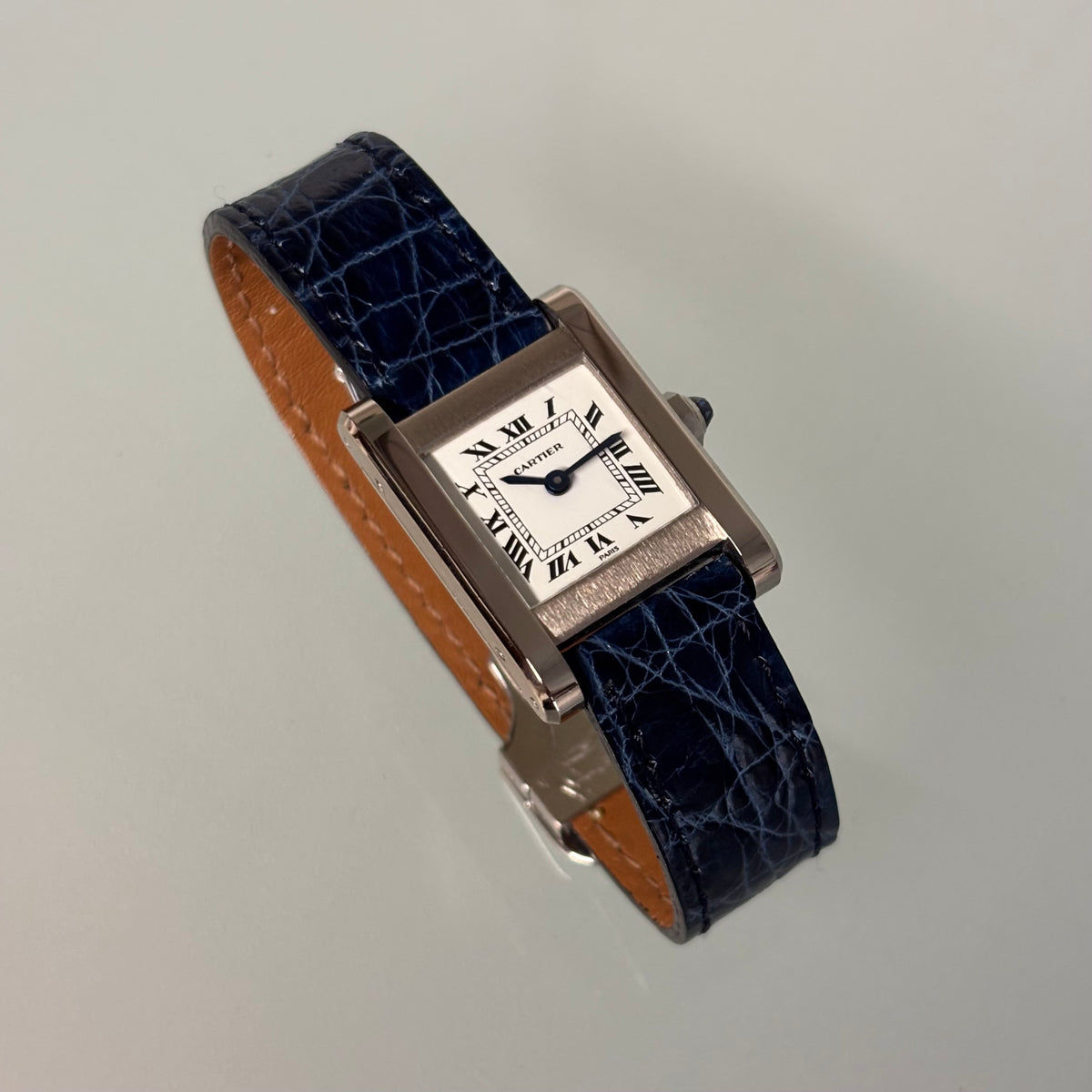Cartier Tank Normale 78093 wg unpolished