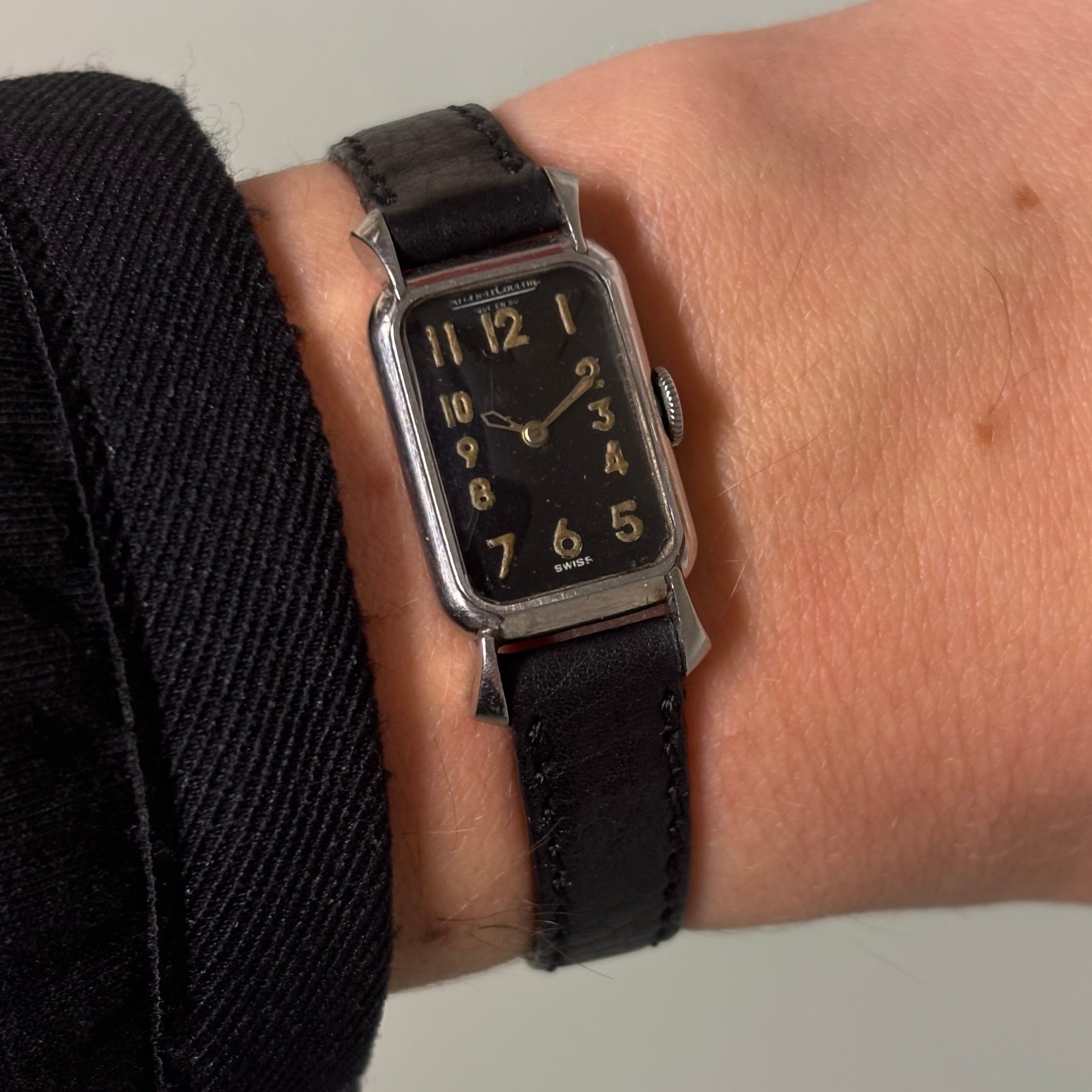 Jaeger LeCoultre Uniplan Black dial