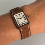 Cartier Tank Ref. 78086 White Gold Vintage Watch – Full Set