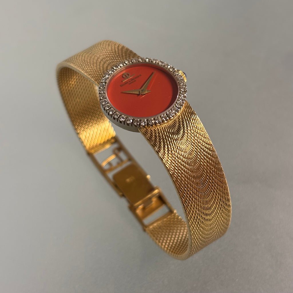 Baume & Mercier 18k bracelet watch