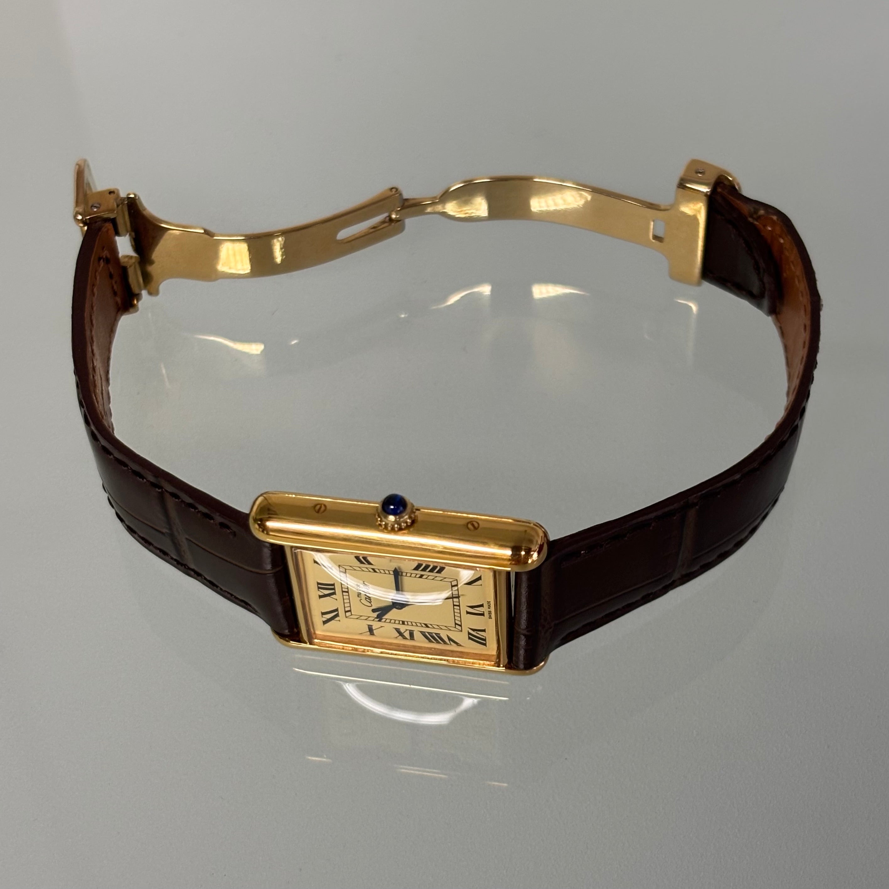 Cartier Tank XL 2413 with original clasp