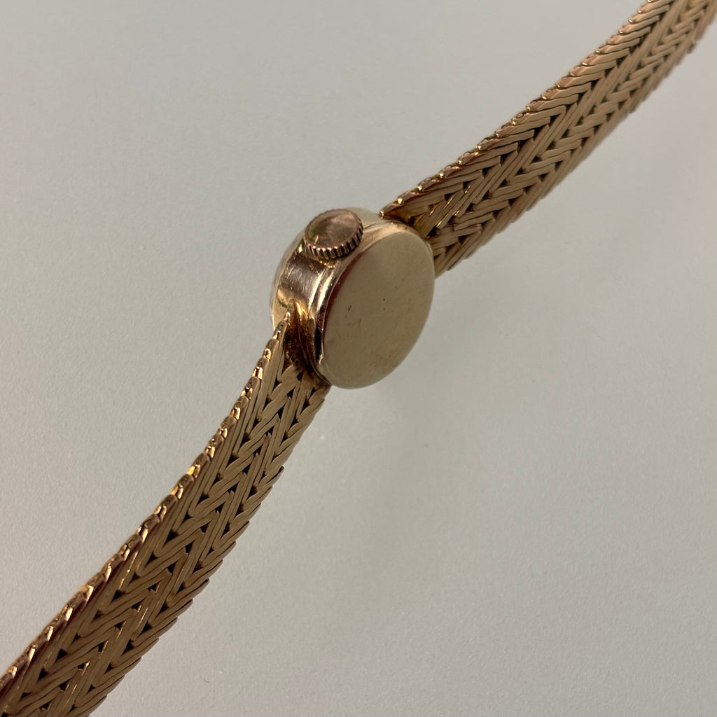 Cartier Girard Perregaux 14k gold braceletwatch