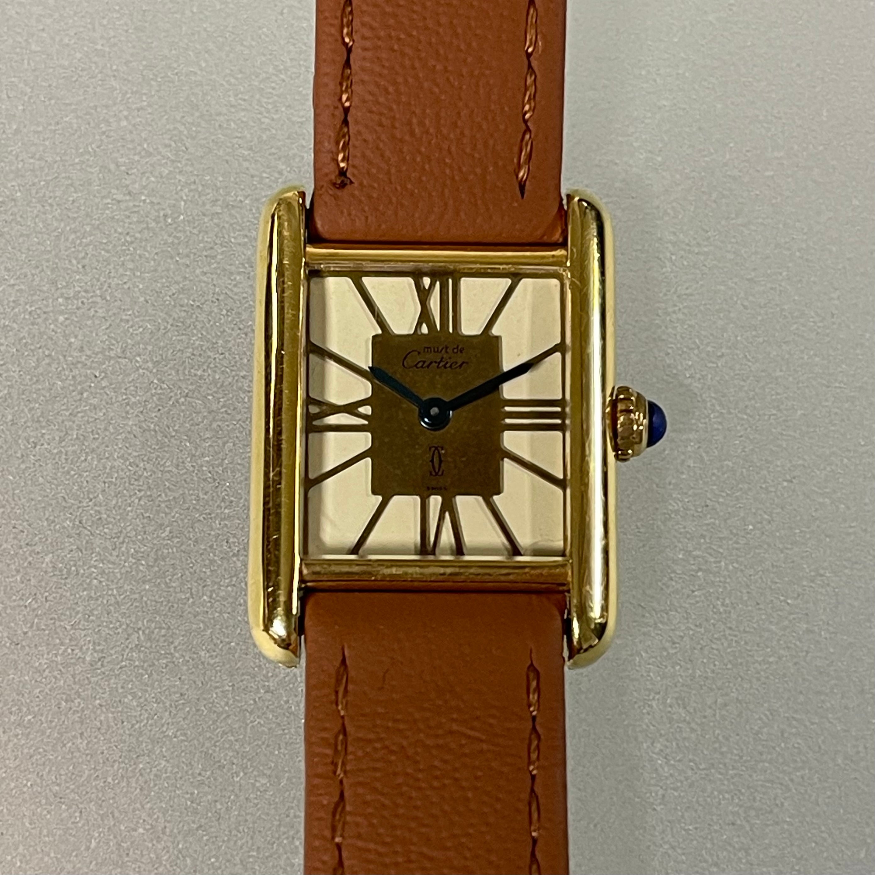 Cartier Tank Petit Model – Art Deco Dial, With Original Buckle