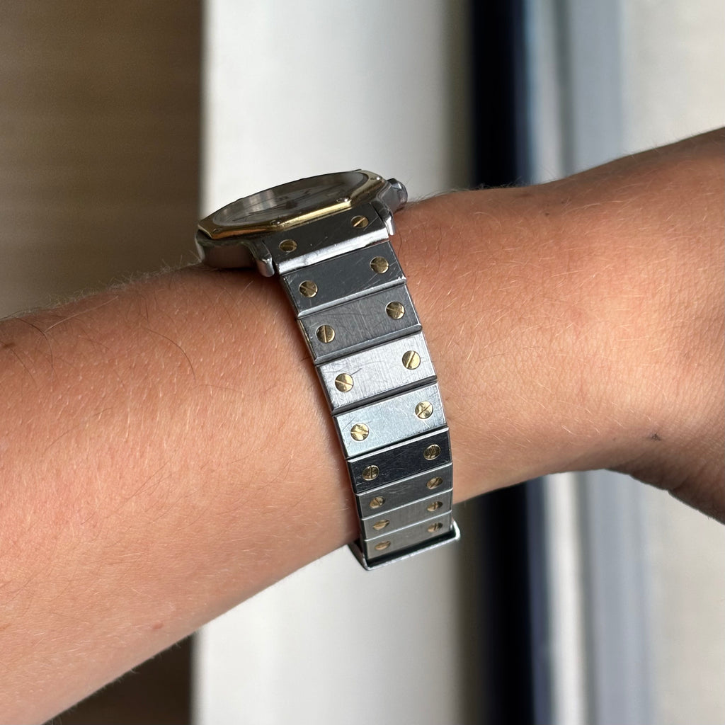 Cartier Santos Octagon GM Gold/Steel Automatic