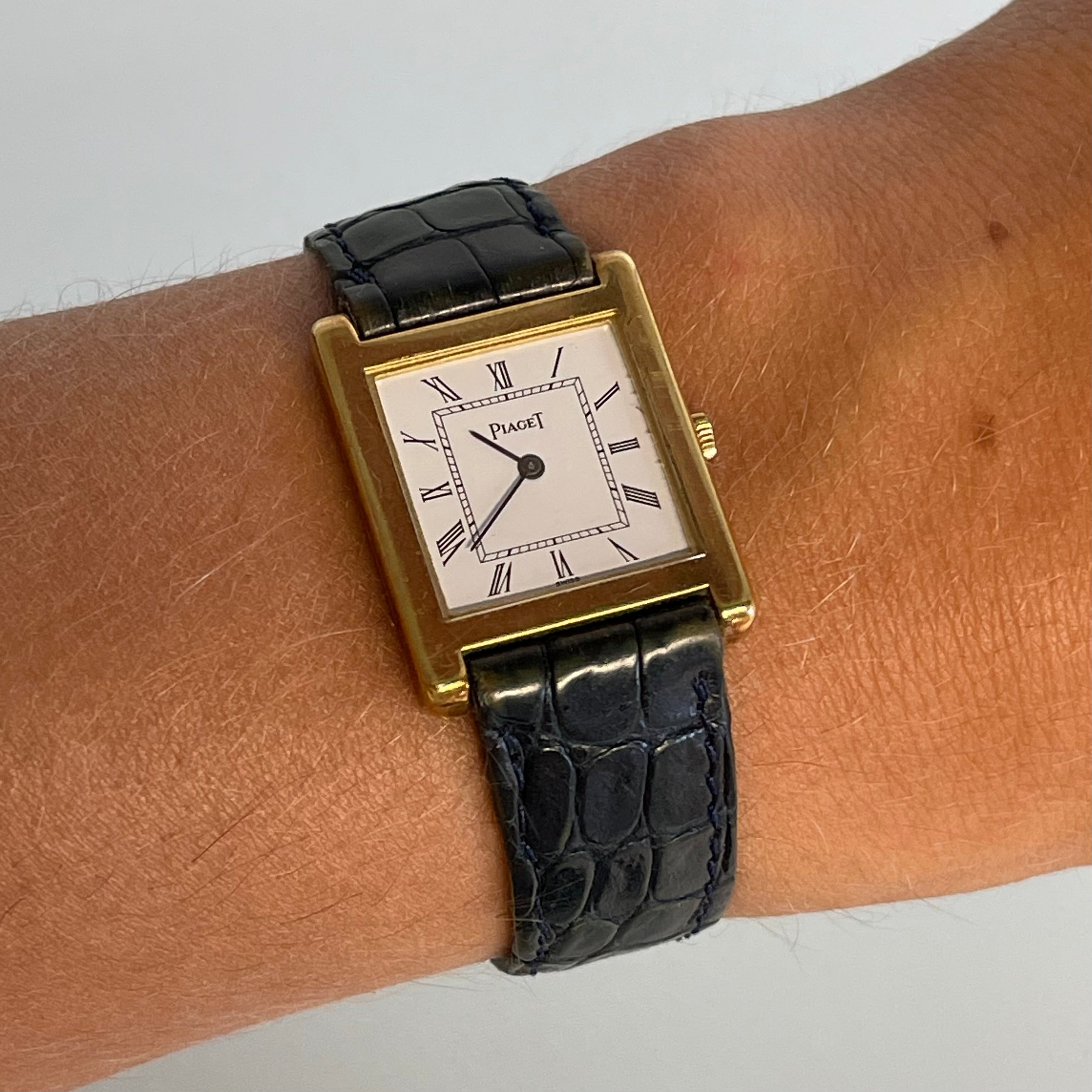 Piaget 18k Tank Normale Full Set