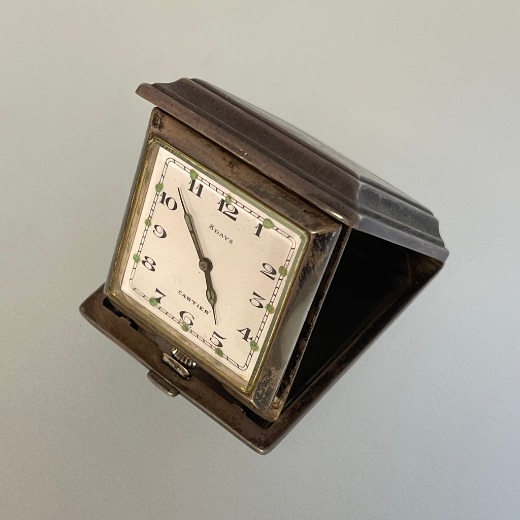 Cartier secret case clock