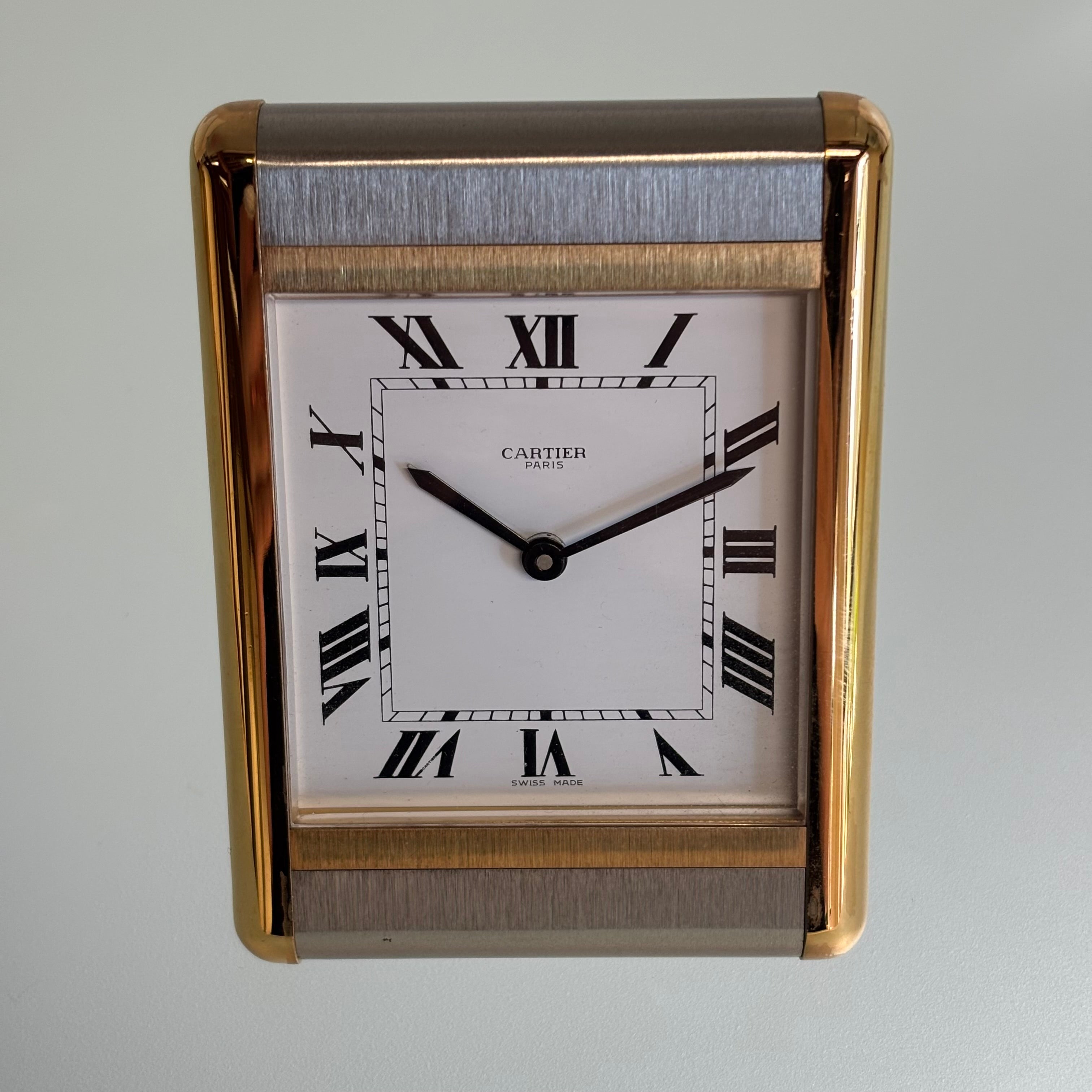 Cartier Tank TableClock