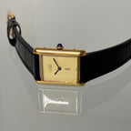 Must de Cartier Lemon dial GM hand wound