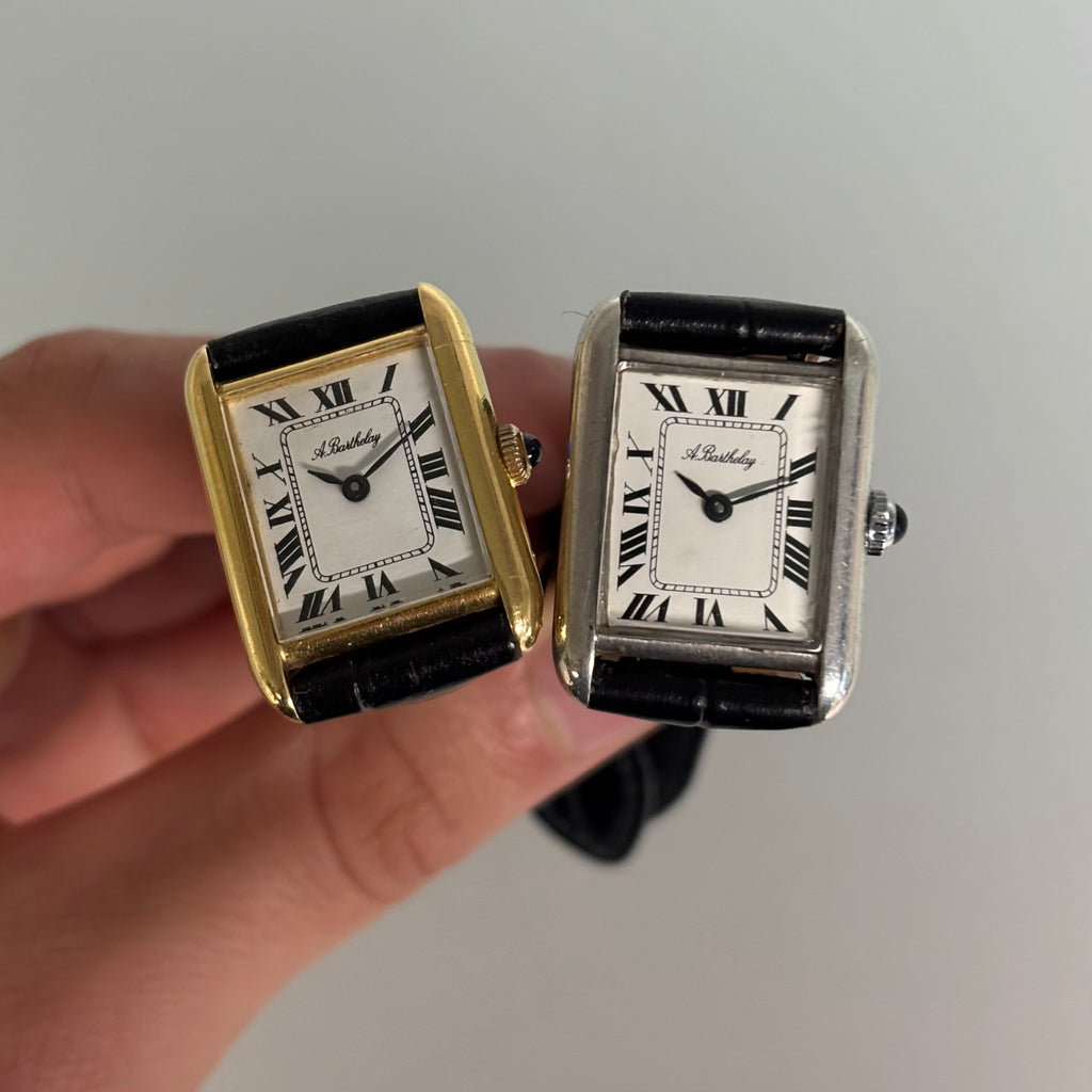 Barthelay solid Silver tank