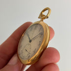 Cartier EWC Pocket Watch – 18K Gold Vintage Timepiece