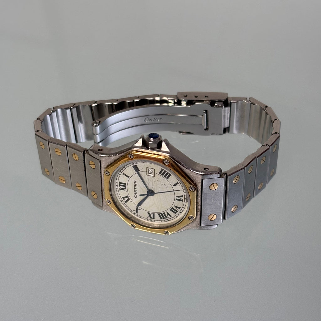 Cartier Santos Octagon GM Gold/Steel Automatic