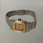 Cartier Santos Galbée GM Gold/Steel