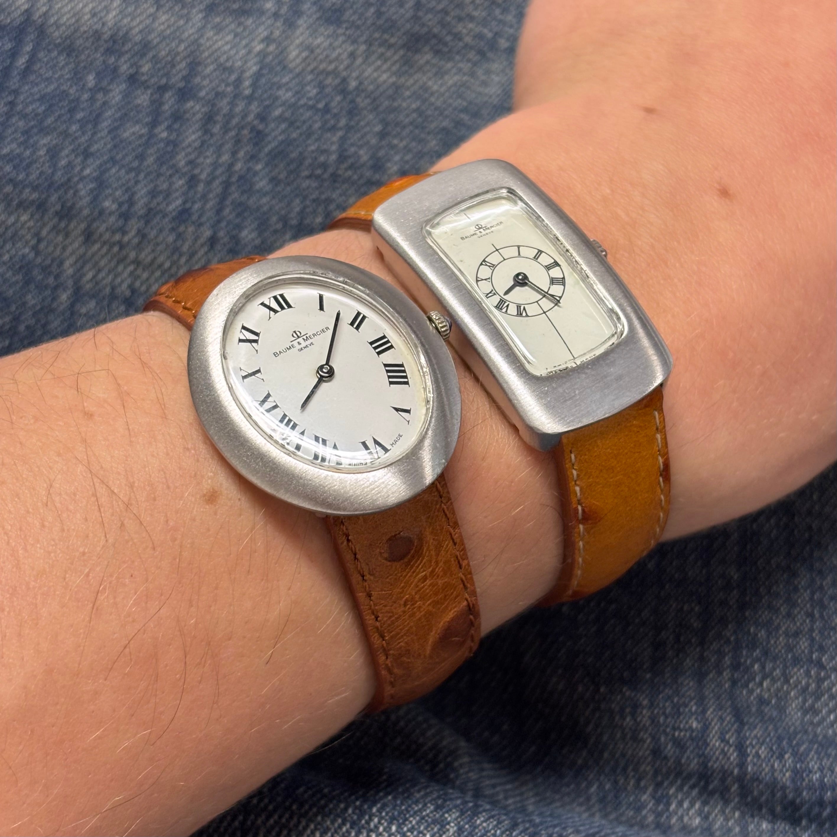 Baume & Mercier Baignoire White dial