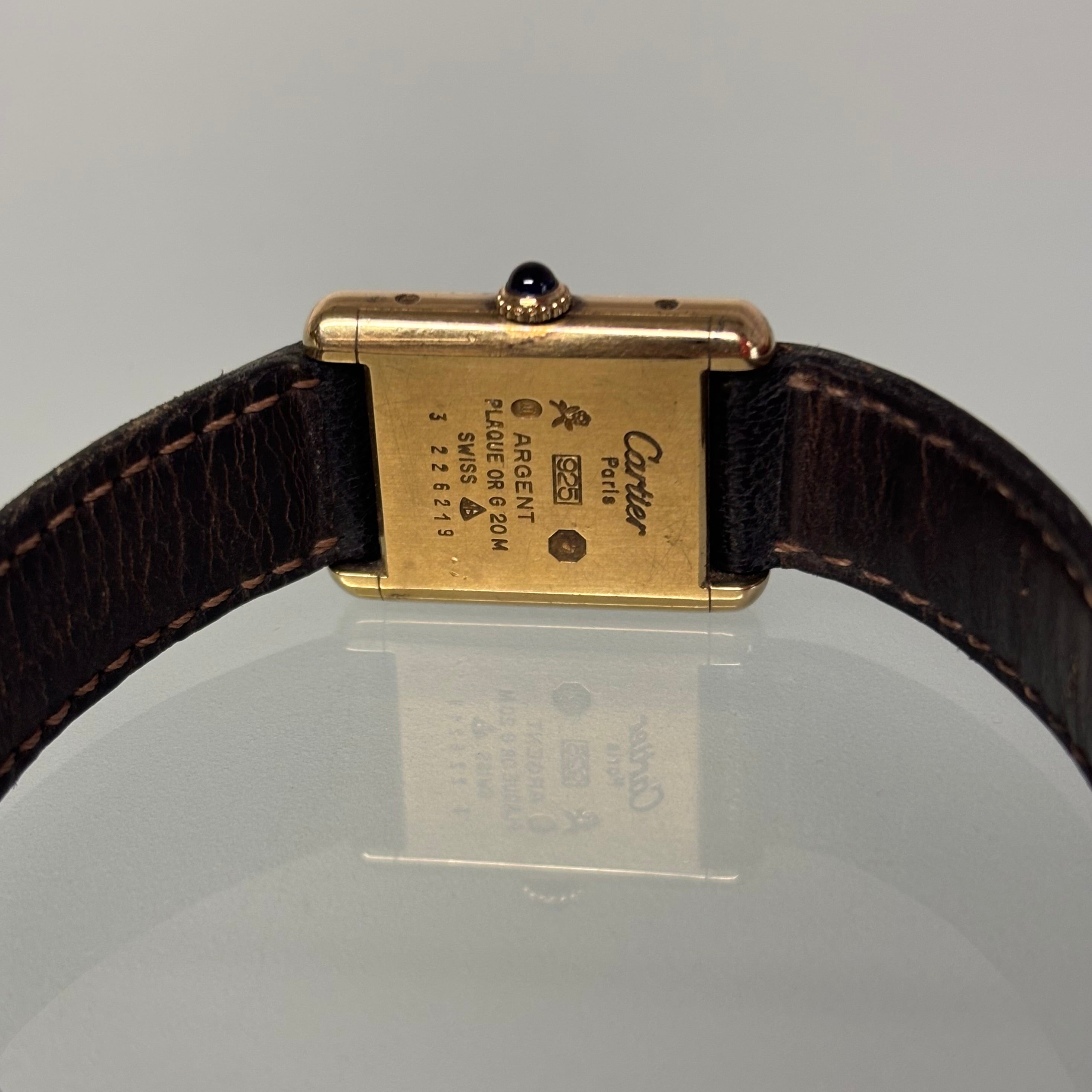 Cartier Tank PM Discor spider dial