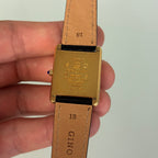 Cartier Tank GM Burgundy dial