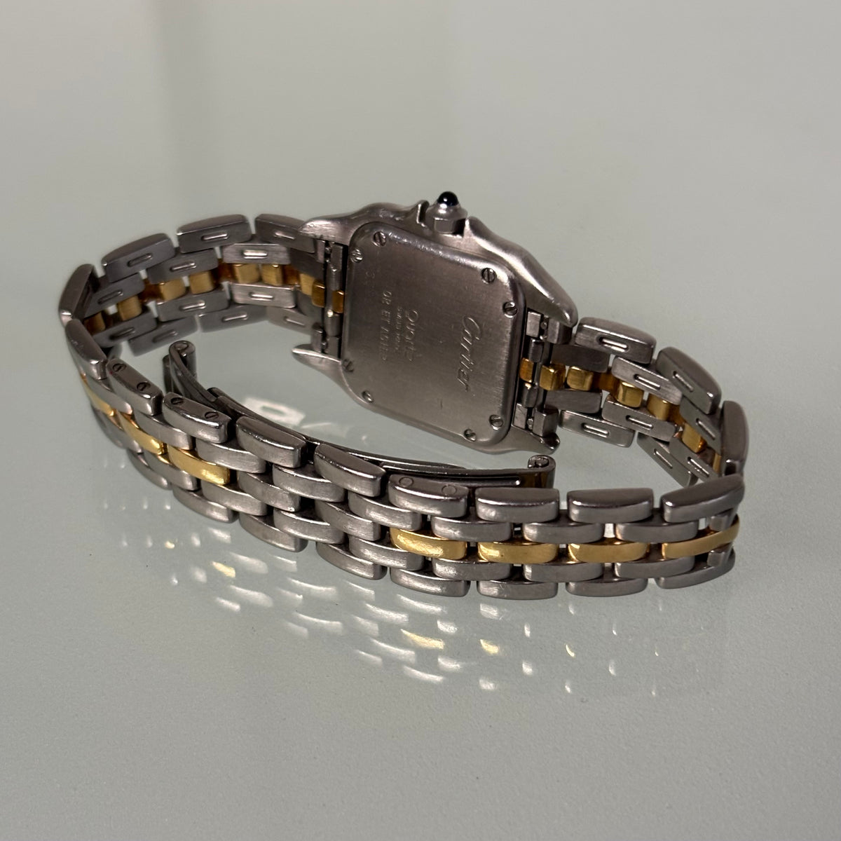 Cartier Panthère Gold/Steel 1-row bracelet