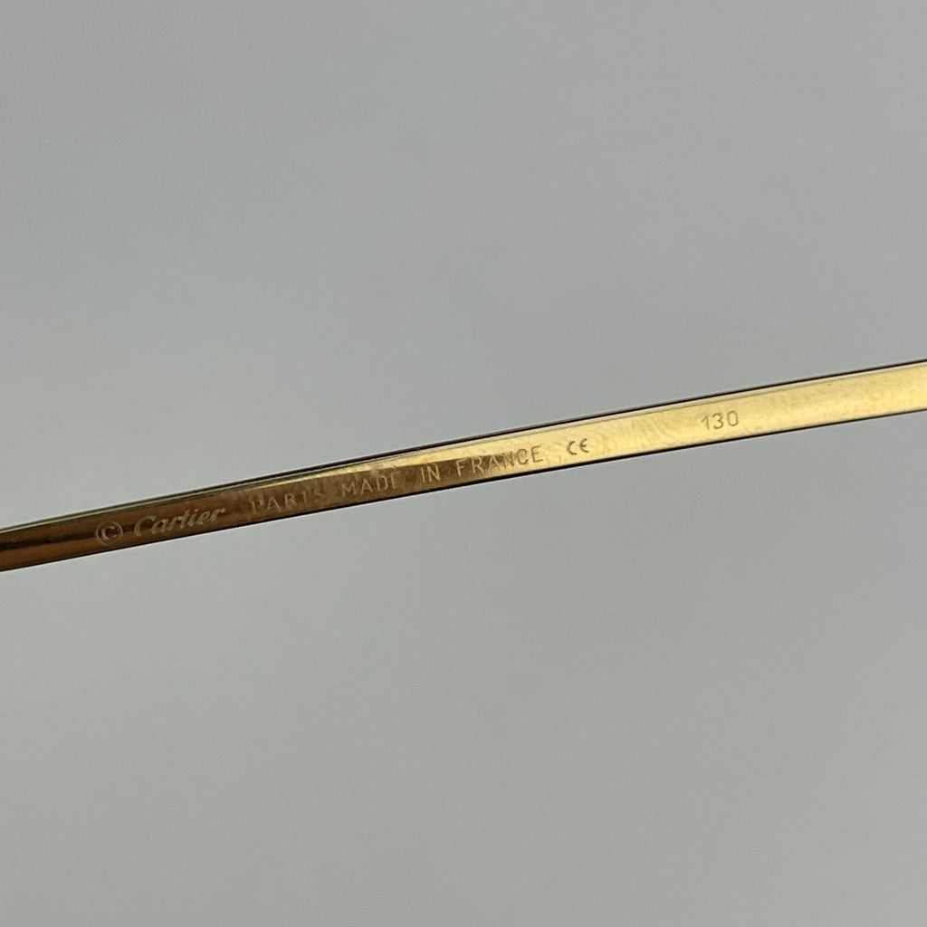 Cartier C decor glasses