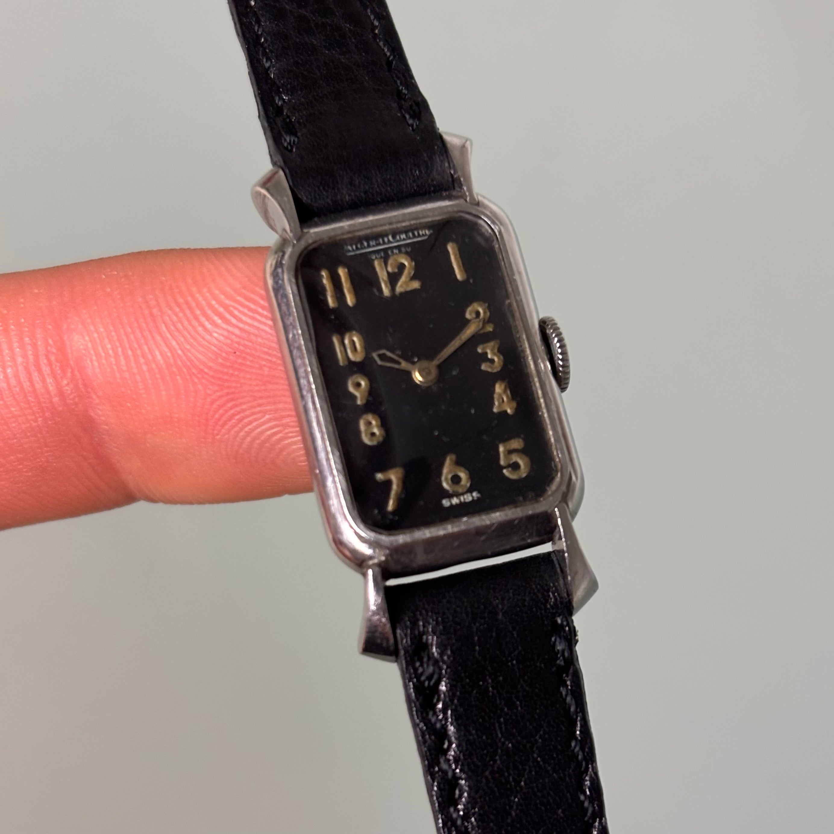 Jaeger LeCoultre Uniplan Black dial