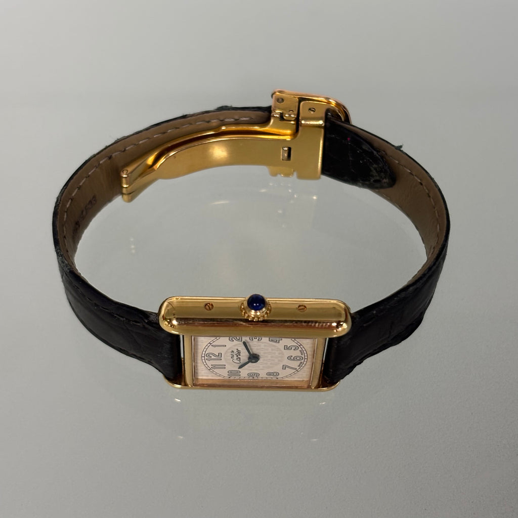 Cartier Tank MM with original strap & clasp