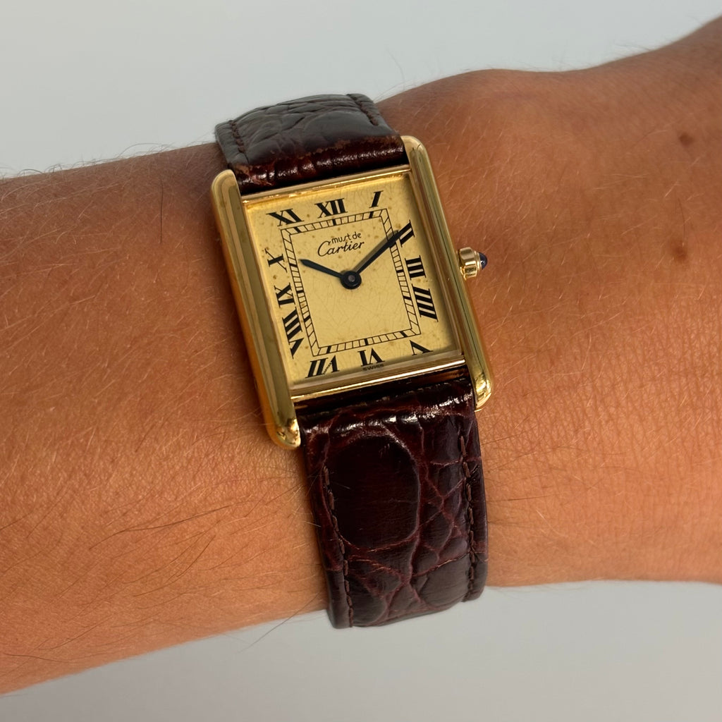 Cartier Tank GM with buckle