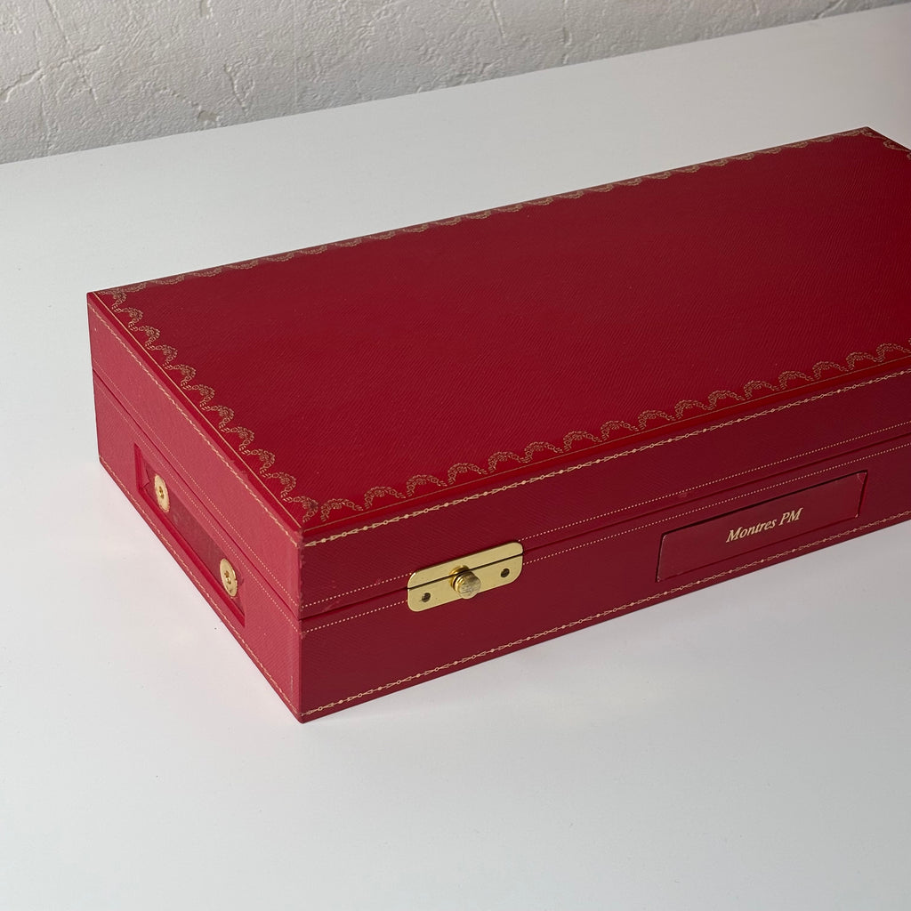 Cartier Montres PM collectors box for 14 watches