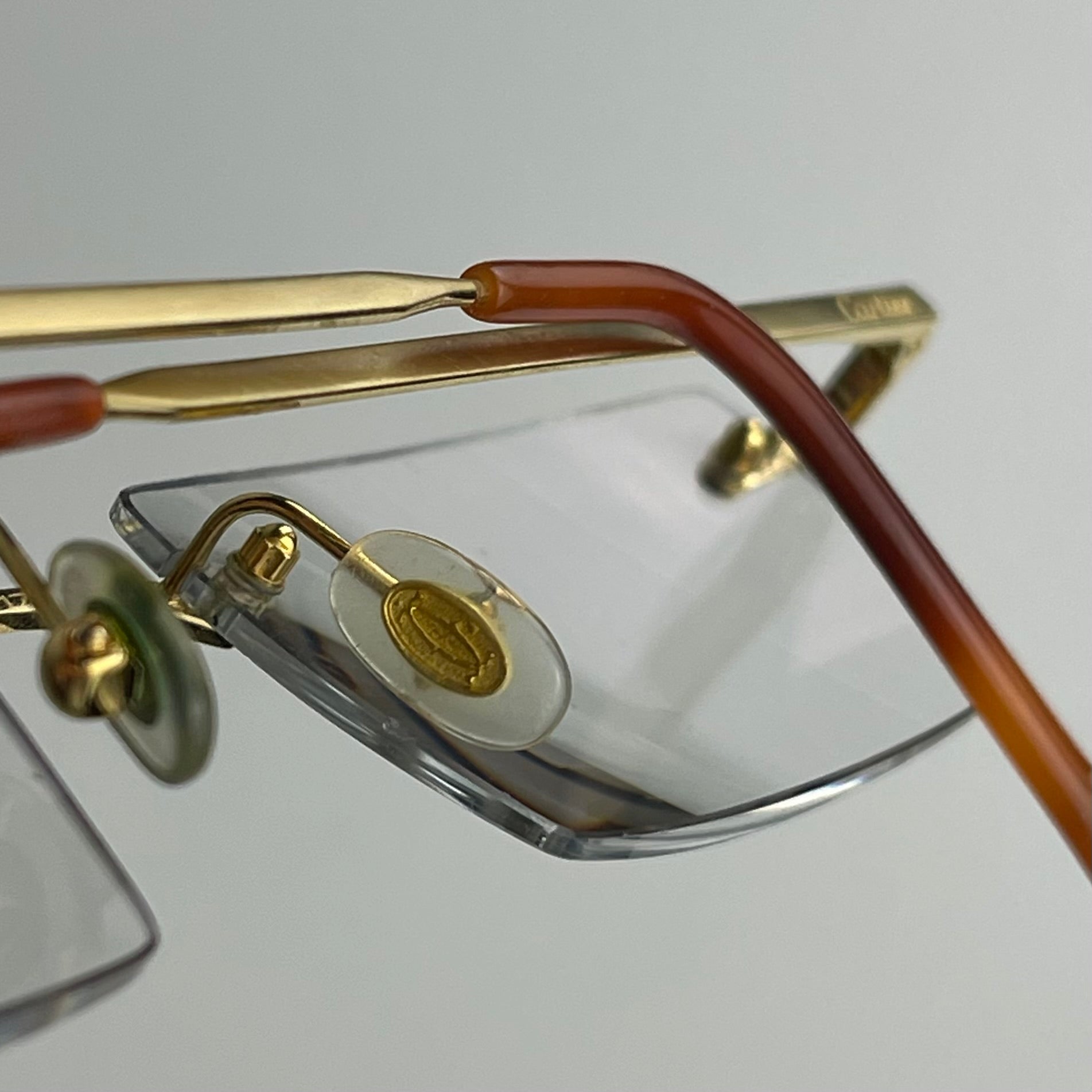 Cartier love glasses yellow